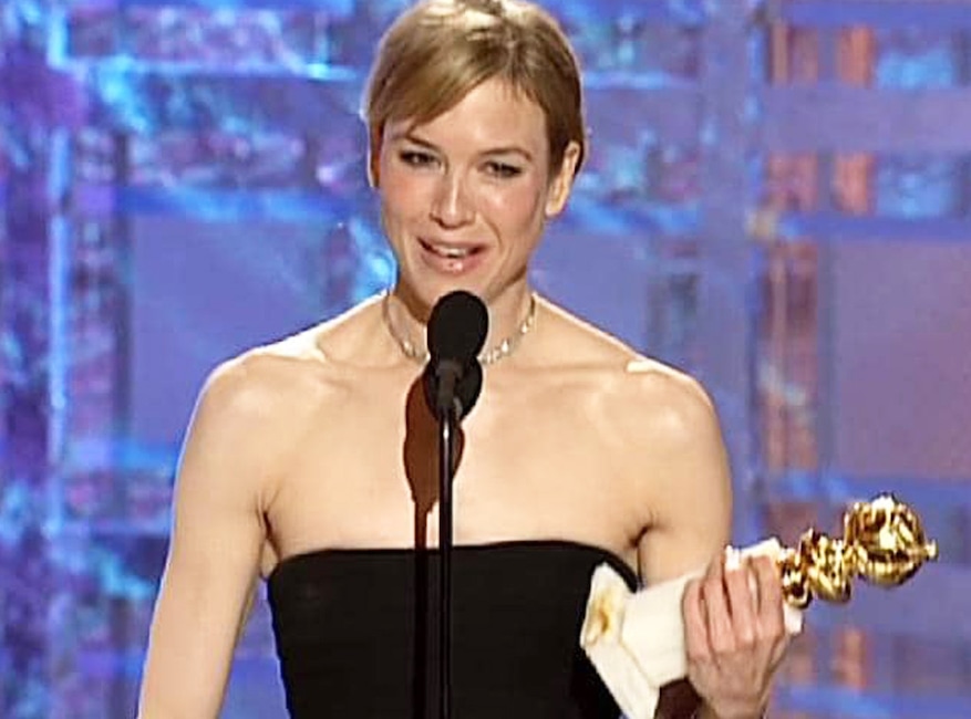 Renee Zellweger, Golden Globes, 2001